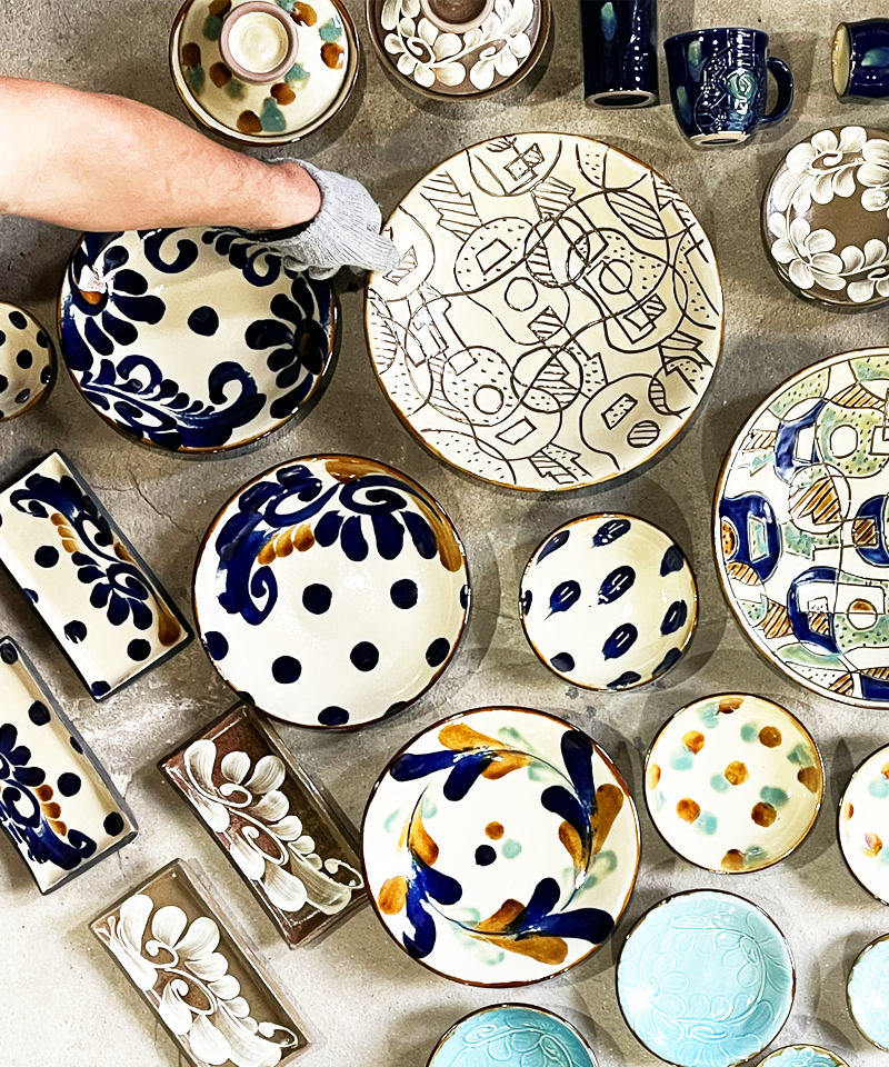 仲間陶房のやちむん